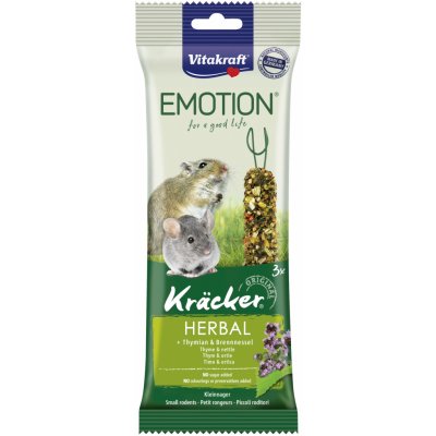 Vitakraft Emotion Kracker Herbal pro malé hlodavce 75 g – Hledejceny.cz