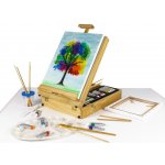 Kids World Stolní malířský stojan v kufříku 45 x 33 x 13,5 cm, SM-4533 – Zboží Dáma