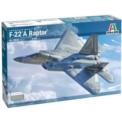 Italeri Lockheed Martin F 22A Raptor 2822 1:48 – Zboží Dáma
