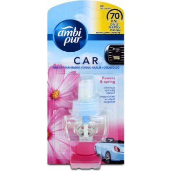 Ambi Pur Car Flowers & Spring náhradní náplň 7 ml