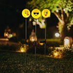 Haushalt international LED Solární zápich Smajlík, sada 3 ks 671929 – Hledejceny.cz