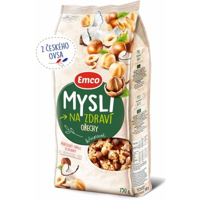 Emco Mysli křupavé Ořechy 750 g – Zboží Dáma