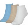 Tommy Hilfiger ponožky 3Pack 701222654001 Bílá/béžová/modrá