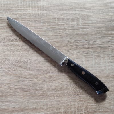 Seburo WEST Filetovací nůž Damascus 210 mm
