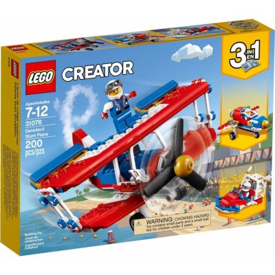 LEGO® Creator 31076 Odvážné kaskadérské letadlo – Zboží Mobilmania