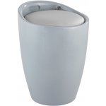 WENKO Taburet CANDY GREY - koš na prádlo, 2 v 1 – Zboží Mobilmania