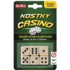 Příslušenství ke společenským hrám Hrací kostky Casino keramické