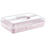 Enrico box PARTY 43x29,5x10,5cm sev.růž. plast – Hledejceny.cz