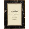 Klasický fotorámeček GOLDBUCH rám kov MARBLE 10x15, černý