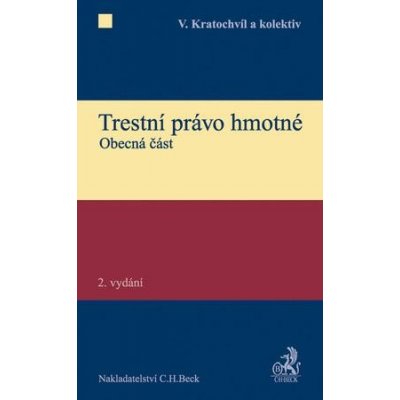 Trestní právo hmotné – Hledejceny.cz