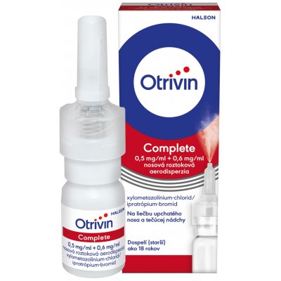 Otrivin Complete nosní sprej 10 ml – Zboží Dáma