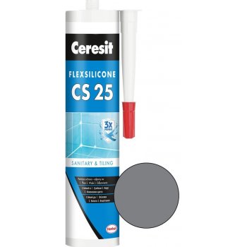CERESIT CS 25 sanitární silikon bazalt 280 ml