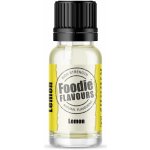 Foodie Flavours Přírodní koncentrované aroma 15 ml citrón – Zboží Dáma