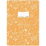 Obal na sešit Schooldoo A5 oranžový – Hledejceny.cz