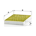 Filtr, vzduch v interiéru MANN-FILTER FP 2722-2 (FP27222) – Hledejceny.cz