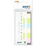 Záložky samolepicí Stick´n 45x15 mm, 6x30 ks, recyklované – Hledejceny.cz