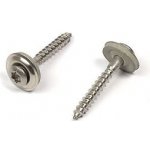 Klempířský šroub s EPDM podložkou, Torx 4,5x45 A2 – HobbyKompas.cz