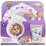 Stor Sada plastového nádobí pro děti s kelímkem Tlapková patrola Paw patrol 3 díly – Sleviste.cz