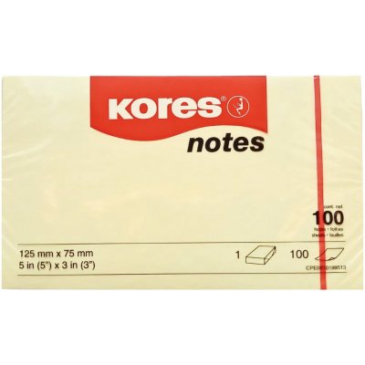 Bloček Kores 125x75 mm – Hledejceny.cz