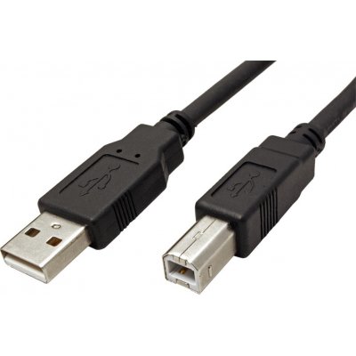 Roline 11.02.8719 USB 2.0 kabel USB A(M) - miniUSB 5pin B(M), 1,8m, černý – Zboží Mobilmania