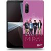 Pouzdro a kryt na mobilní telefon Sony Pouzdro Picasee silikonové Sony Xperia 10 III - Mirai - Pink černé