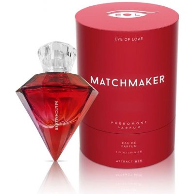 Eye of Love Matchmaker Red Diamond Attract Him feromonový parfém přitahující muže 30 ml