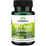 Swanson Holy Basil Extract Bazalka indická 400 mg 60 kapslí – Hledejceny.cz