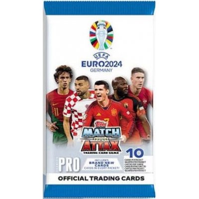 Topps EURO 2024 Match Attax Premium PRO Booster – Sleviste.cz