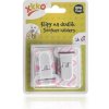 Řetízek na dudlíky Kikko XKKO klipy Scandinavian Baby Pink 2 ks