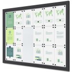 StandMar Venkovní uzamykatelná vitrína Slim SCTE – IP56, B1 vitríny: 18 x A4 – Zboží Živě