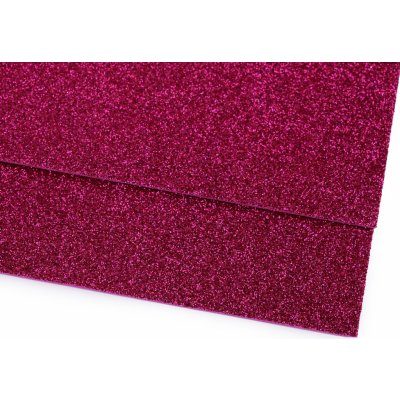 Pěnová guma Moosgummi s glitry 20x30 cm, barva 11 zelená vánoční – Zbozi.Blesk.cz