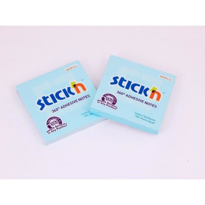 Stick´n Bloček samolepící 76x76 modrý, 100l /21553/ – Hledejceny.cz