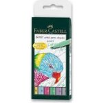 Faber-Castell 167163 Pitt Artist Pen Brush 6 ks pastelové barvy – Hledejceny.cz