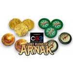 Custom 3D kompasy a mince pro hru Ztracený ostrov Arnak – Hledejceny.cz