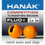 Hanák Tungstenové kuličky Competition FLUO+ Oranžová 2,0mm 20ks – Zboží Dáma