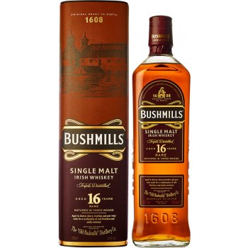 Bushmills 16y 40% 0,7 l (tuba)