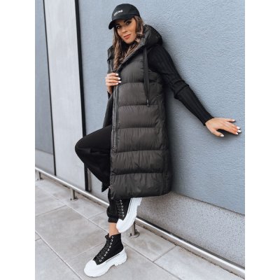 Basic dlouhá vesta neeko ty4042 černá – Zboží Dáma