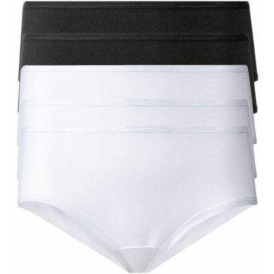 ESMARA Dámské kalhotky 5 kusů černá bílá – Zboží Mobilmania