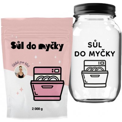 Úklid pro klid Sůl do myčky a sklenice 2 l sada – Zbozi.Blesk.cz