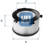 UFI Filtr, vzduch v interiéru 53.067.00 – Hledejceny.cz