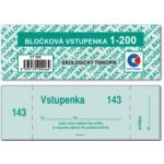 Baloušek tisk ET305 Bločkové vstupenky 1-200 – Zboží Živě