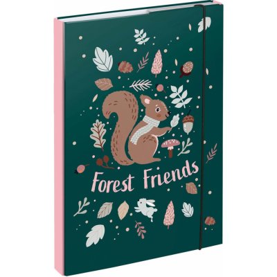 Baagl A4 Veverka A-31596 zelená – Zboží Dáma