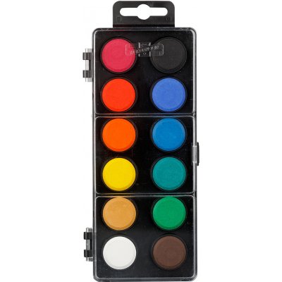 Koh-i-noor Barva vodová 22,5mm 12barev – Zboží Dáma
