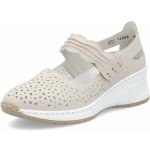 Rieker dámské baleríny N4382-60 béžová – Zboží Mobilmania