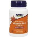Now Foods Vitamin D3 2000 IU 120 kapslí – Hledejceny.cz