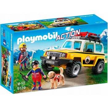 Playmobil 9128 Horské pohotovostní vozidlo se záchranáři