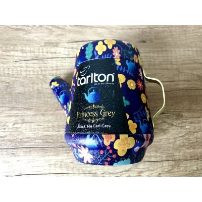 Tarlton Tea Pot Princess Grey Black Tea plech 100 g