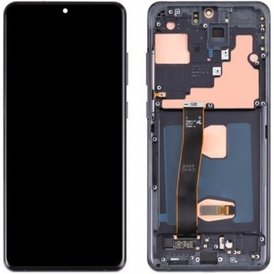 LCD Displej + Dotykové sklo + Rám Samsung Galaxy S20 Ultra G988 – Zboží Mobilmania