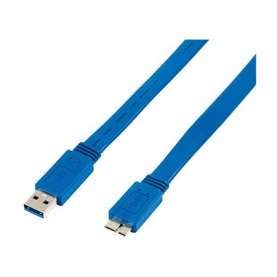 Valueline VLCP61505L30 USB 3.0 propojovací A-B micro, 3m – Hledejceny.cz
