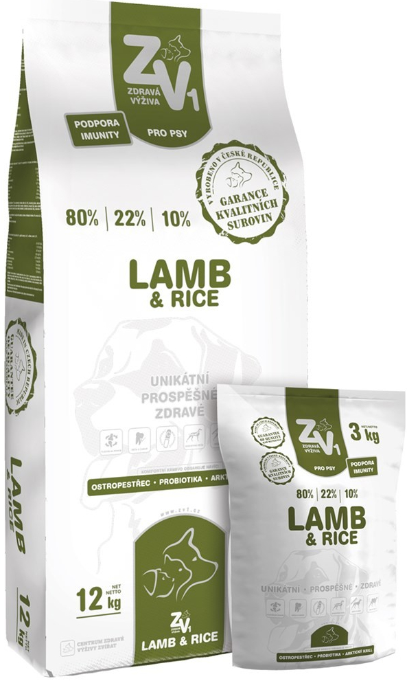 ZV1 LAMB & RICE 12 kg